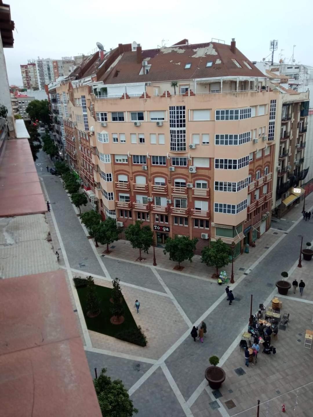 "El Balcon De Huelva" Lujo En Pleno Centro Lägenhet Exteriör bild